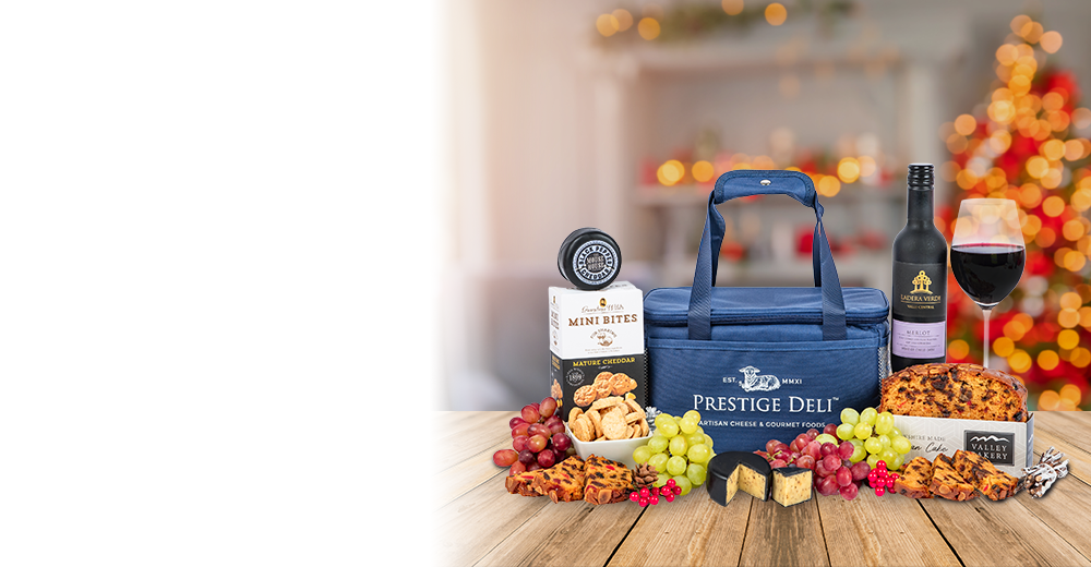 Exquisite Cheese and Wine Hampers Prestige Hampers UK