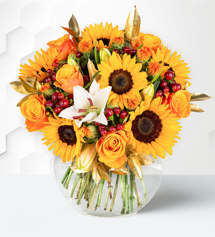 Sunflower Radiance Prestige Hampers