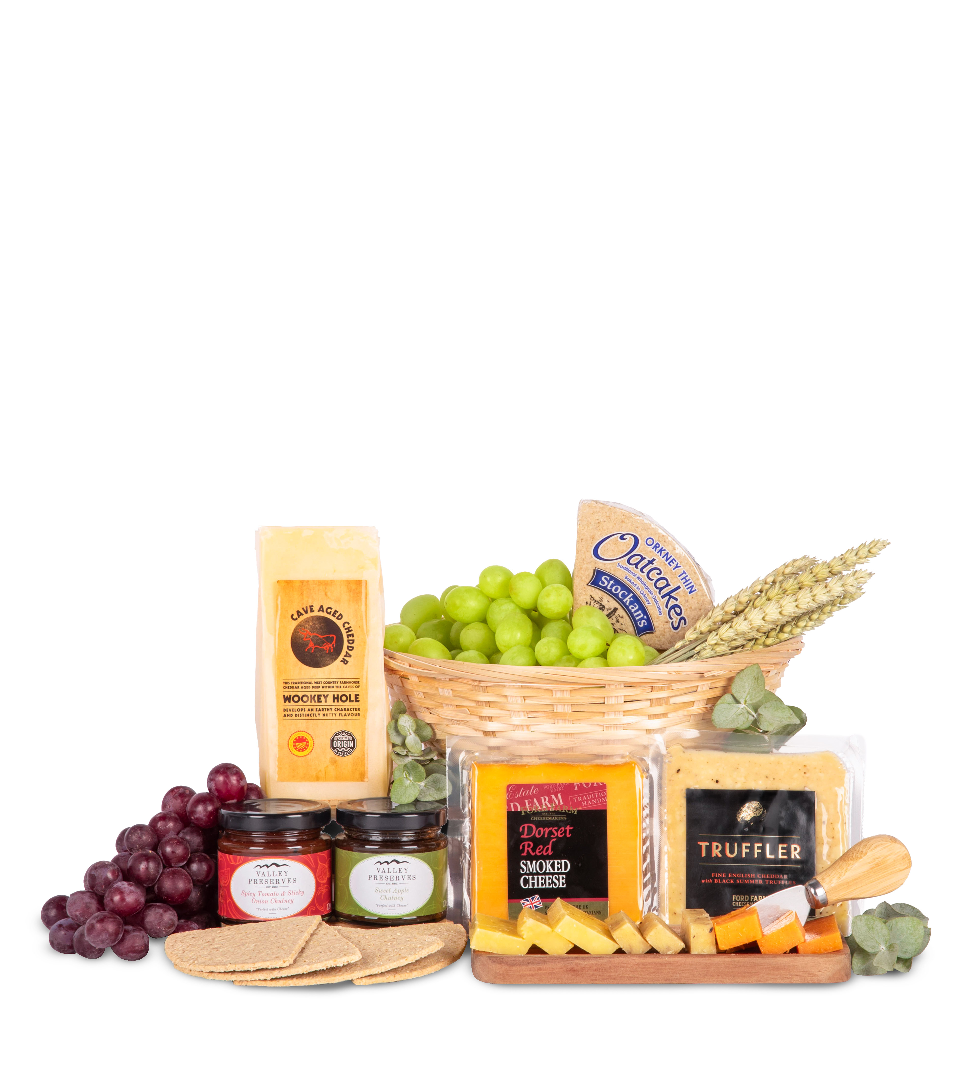 Savor the Art of Crafted Delights with Our Country Cheese Basket ...